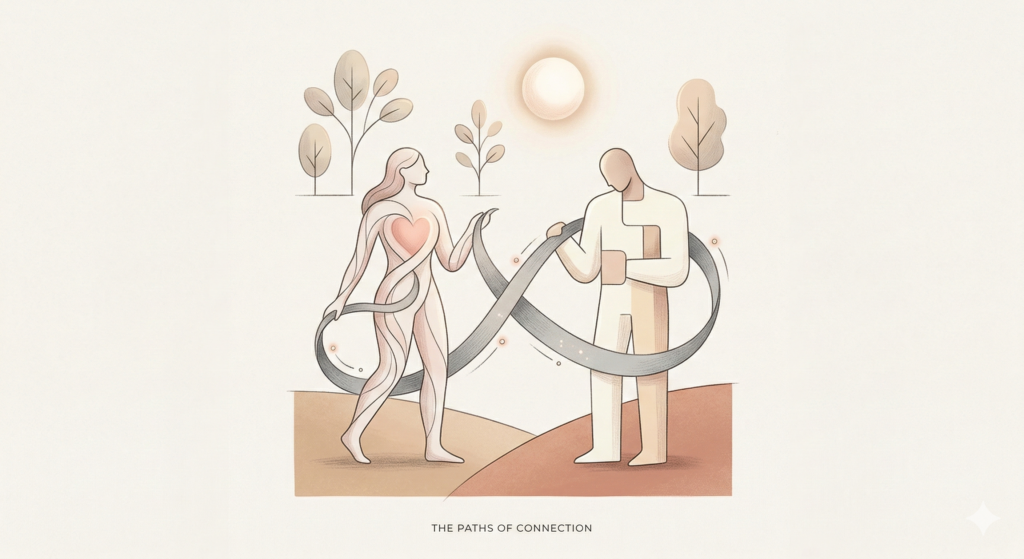 illustration explaining why we chase people who don't love us and emotional attachment psychology